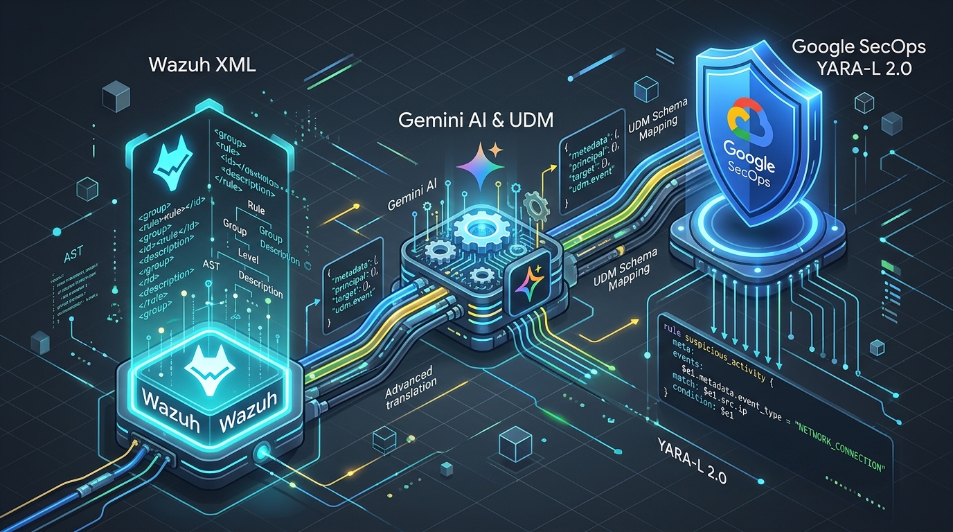 Transform Wazuh to Google SecOps Rules